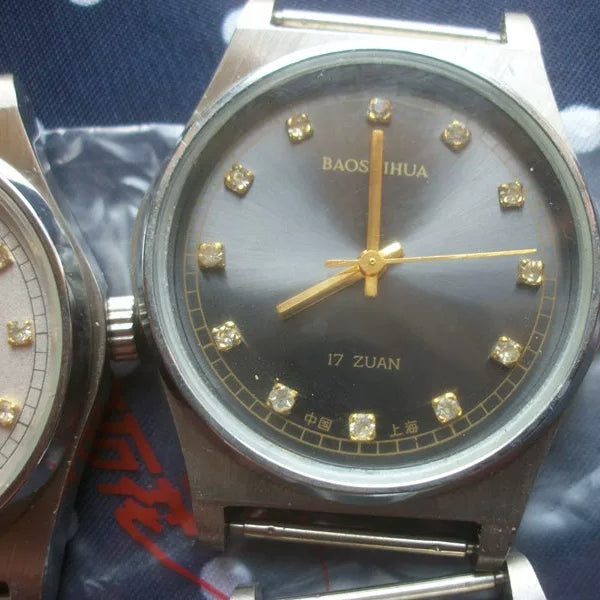 Vintage Men's Manual Wind Mechanical Watch NOS No.2 Factory Wear Collectible