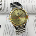 Shanghai Factory 36.5mm manual mechanical watch with 19 jewels, shock-resistant design for durable everyday wear.