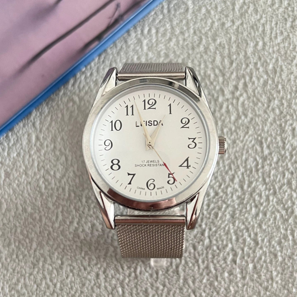 LEISDA 7120 Manual Wind Mechanical Watch Classic Vintage Student NOS