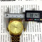 38mm Peacock manual mechanical watch featuring 17 jewels and single calendar, showcasing elegant Chinese craftsmanship.