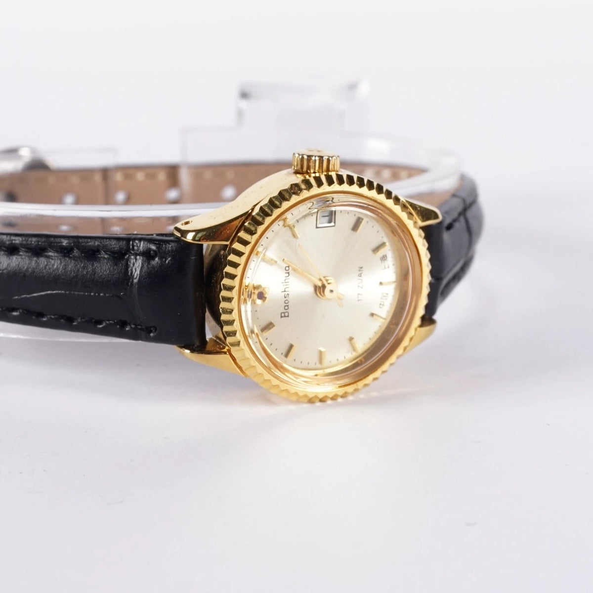Baoshihua Ladies Manual Wind Mechanical Watch Small Vintage Retro NOS Shanghai