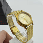 SHENGMEIDA Vintage Gold-Plated Automatic Mechanical Men's Watch Round NOS