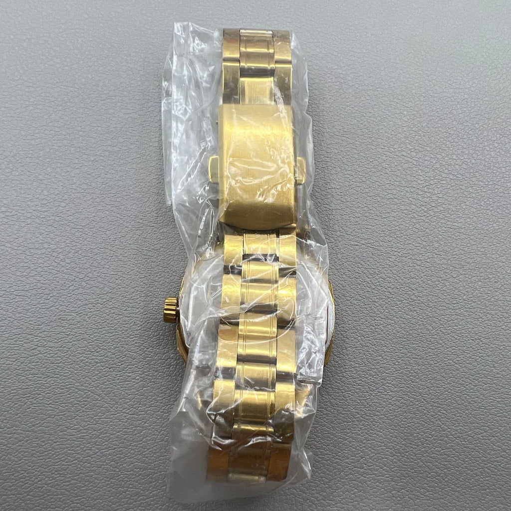 Shanghai 33mm manual mechanical watch with golden nail square case, 17 jewels, elegant design.