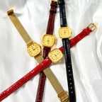 Golden Anchor Ladies Manual Wind Mechanical Watch Vintage Retro Student NOS
