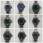 Men's 40mm Mechanical Watch Sapphire Crystal 316L Steel Case NH35 Movement
