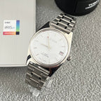 LEISDA 7120 Manual Wind Mechanical Men's Watch Date Classic Vintage NOS