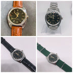 Red Flag 8120ZH 19 Jewels Manual Wind Mechanical Watch Roman Dial Airplane Hands