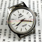 Shanghai Factory 32mm manual mechanical watch with 19 jewels, featuring shock-resistant design for long-lasting durability.