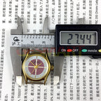 Liaocheng TAISHAN 26mm gold-toned manual mechanical lady watch with 19 jewels and nail markers, elegant design