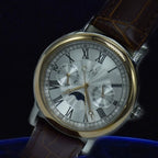Vintage Men's Automatic Mechanical Watch Waterproof All Steel Sapphire Crystal
