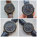 Peacock Semi-Automatic Mechanical Watch Date Steel Shock Resistant NOS Liaoning