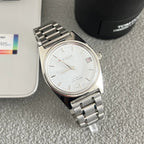LEISDA 7120 Manual Wind Mechanical Men's Watch Date Classic Vintage NOS