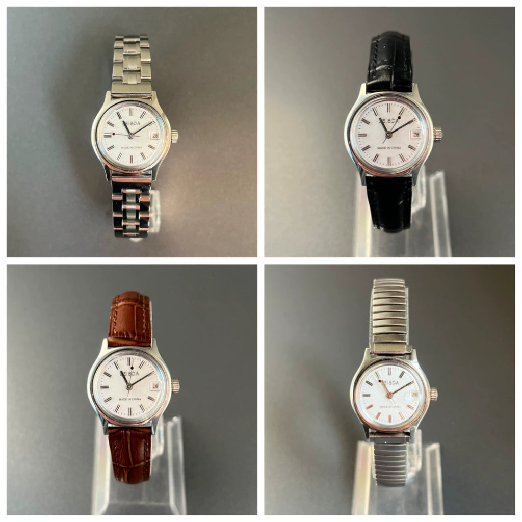 LEISDA Vintage Ladies Manual Wind Watch 19 Jewels Sea Gull Movement NOS