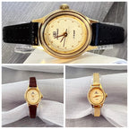Golden Anchor Ladies Manual Wind Mechanical Watch Vintage 90s Student NOS