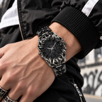 Men's Y2K Claw-Shaped Quartz Watch